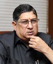 Former cricket boss N Srinivasan
